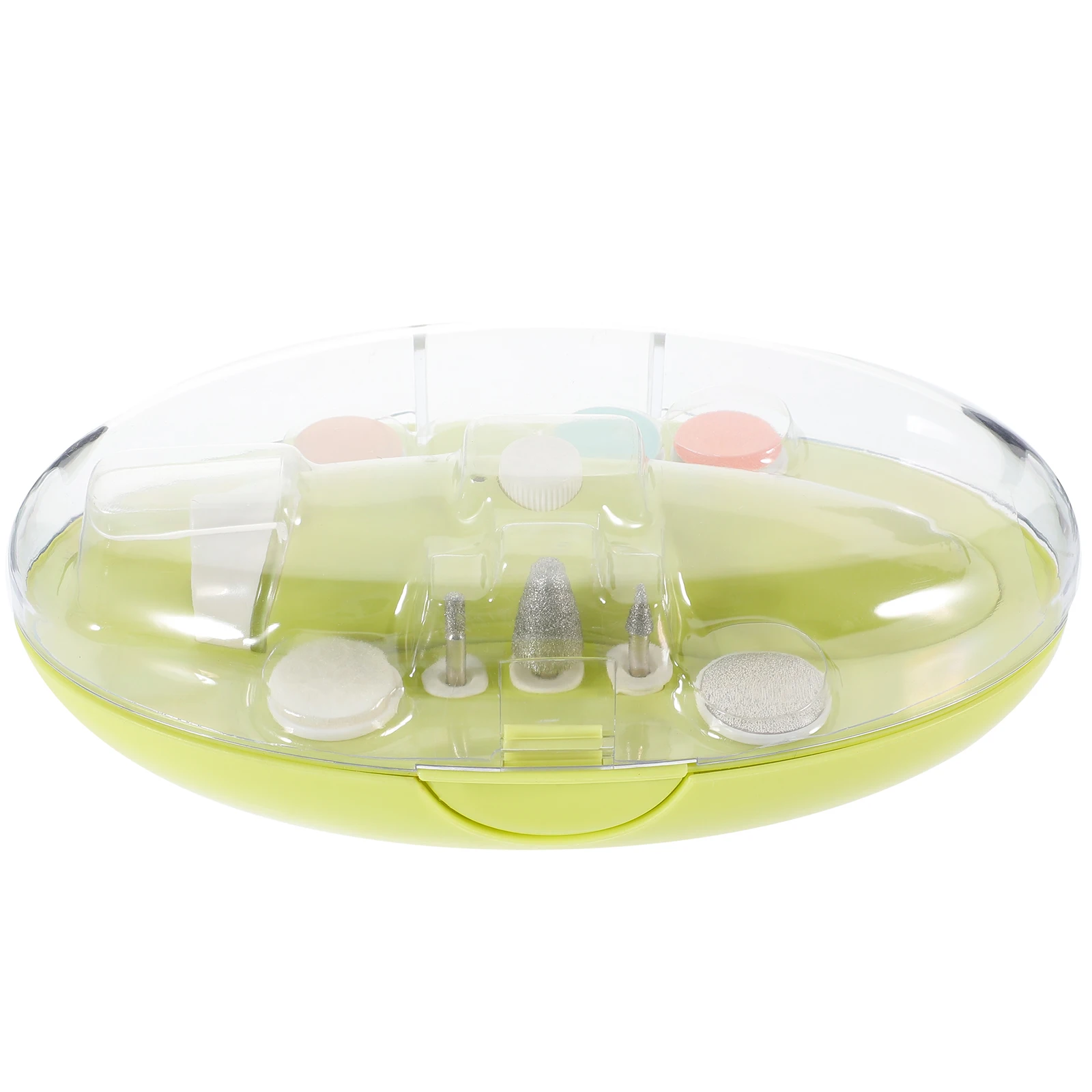 1세트 충전식 전기 손톱깎이 휴대용 자동 성인용 손톱깎이 여행 및 가정용