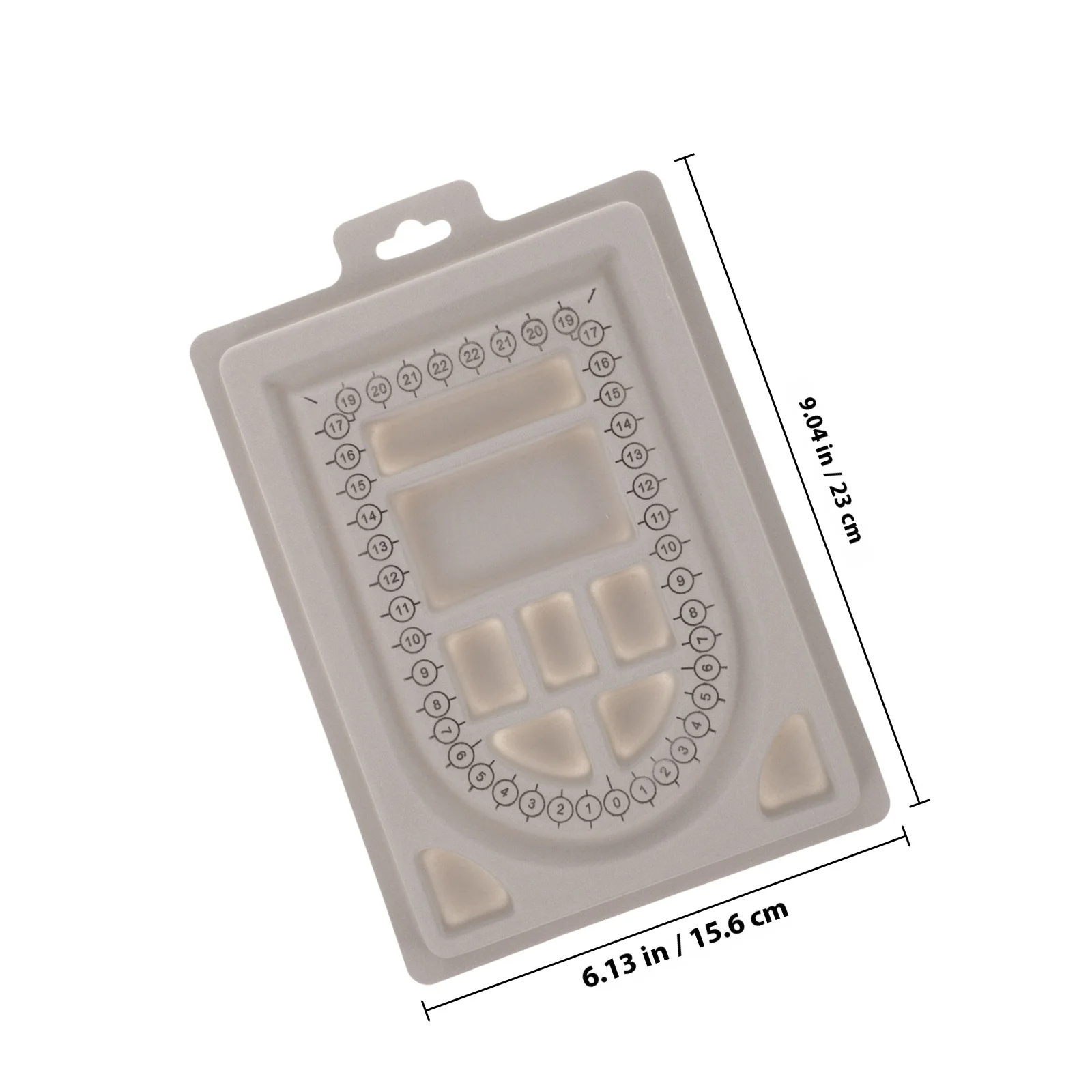 Jewelry Bead Design Board Tray Groove Flocking Surface For Necklace Bracelet Making Sorting Organizing Durable Plastic Beading