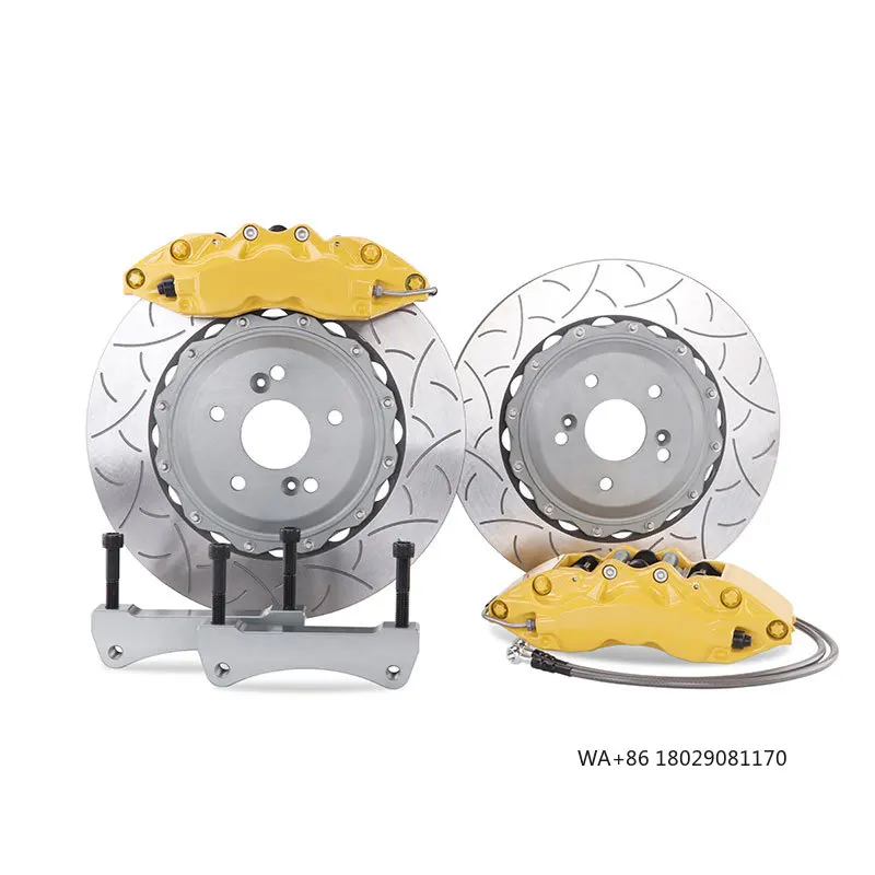 9040 مجموعة فرجار الفرامل الكبيرة 6 وعاء مع قرص دوار 355/380 مللي متر لسباق Impreza Wrx Gt 2000 GC8 AP #5