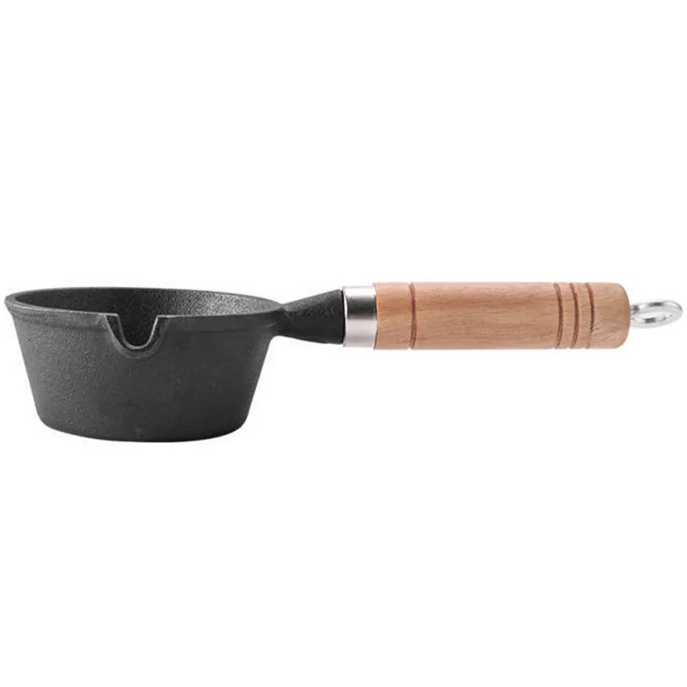 

Cast Iron Milk Pot Omelet Pan Nonstick Saucepan Gas Stove Induction Cooker Heat Resistant Kitchen Pan Breakfast Cooking