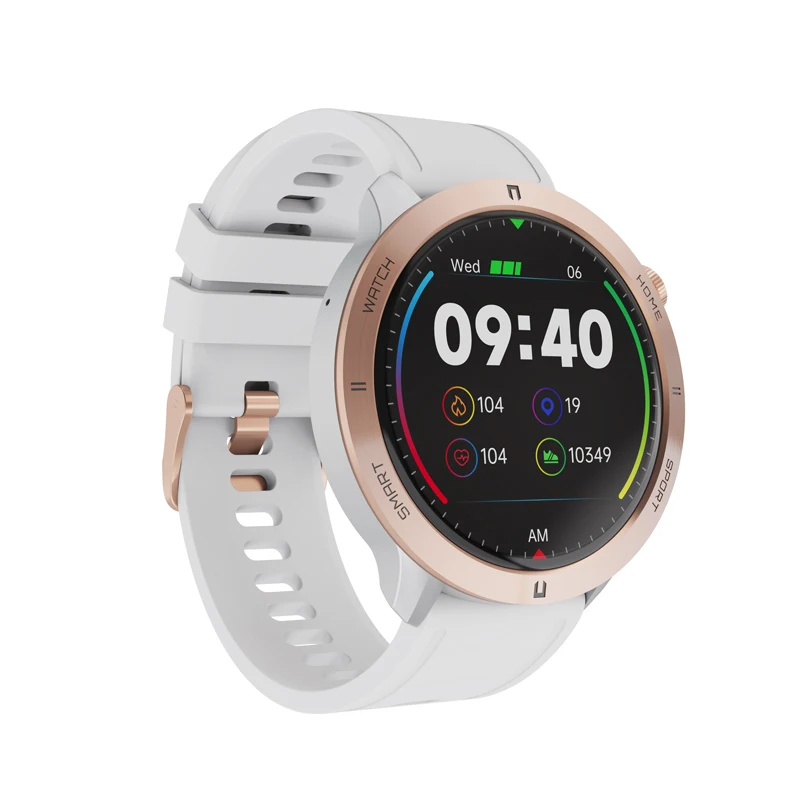 

Smartwatch OLED Display Ip68 Waterproof Sport Fitness Watch Touch Screen Round Watch