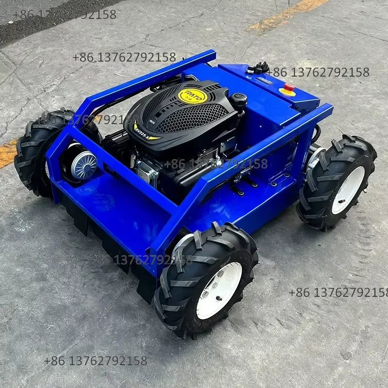 【2026】 Factory Wholesale Wheeled 550mm Cutting Width Durable Economical Lawn Mower Intelligent Automatic Remote Control zero