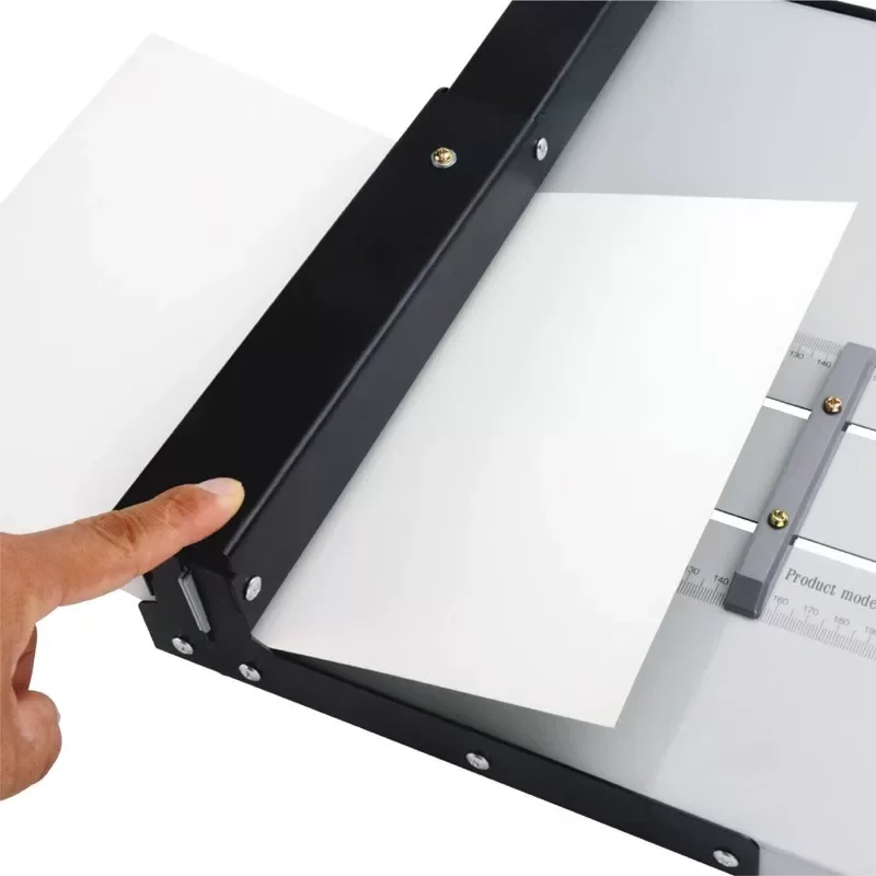 Indentation Machine Manual A3 Binding Cover Indentation Machine, Adhesive Pressing Line Length 351MM Located 20-220mm