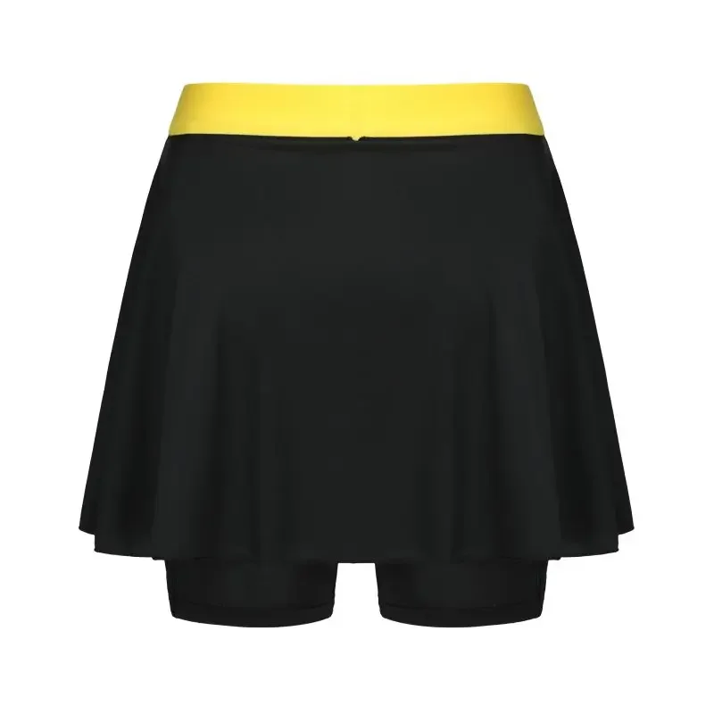 

Спортивная детская мягкая дышащая спортивная юбка с шортами, летние юбки для тенниса и гольфа для девочек, спортивная одежда в тренажерном зале