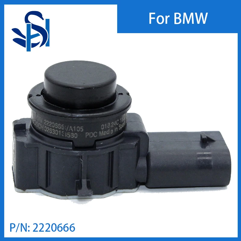 

2220666 Color Black Parking Sensor Radar System PDC For BMW 5er F10 F11 /6er F12 /7er F01 F02 F03 F04 66202220666 0263033266