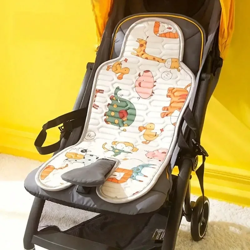 Summer Baby Stroller Cool Mat Baby Stroller Latex Cool Mat Children's Safety Seat Car Ice Feeling Mat Baby Sitting Chair Cushion