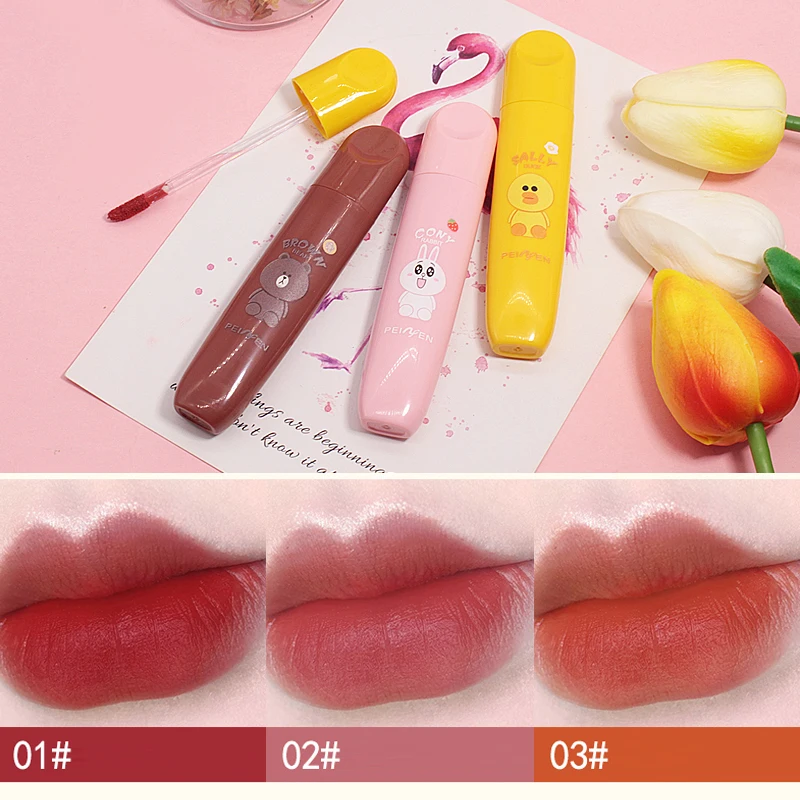 Water Mist Lip Gloss, Rich Color, Long-Lasting Non Stick to the Cup, Velvet Smooth Texture, the Best Gift for Girls