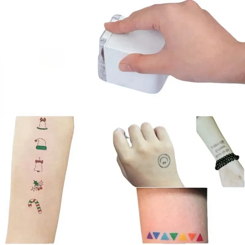 Handheld Mobile Mini Portable Logo Label Sticker Picture WirelessLogo