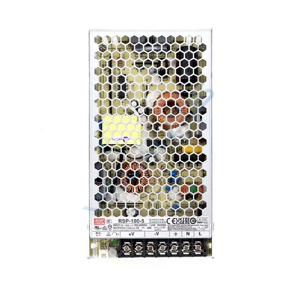 Meanwell RSP-100-5 LED Screen AC/DC Power Supply，100% genuine guarantee