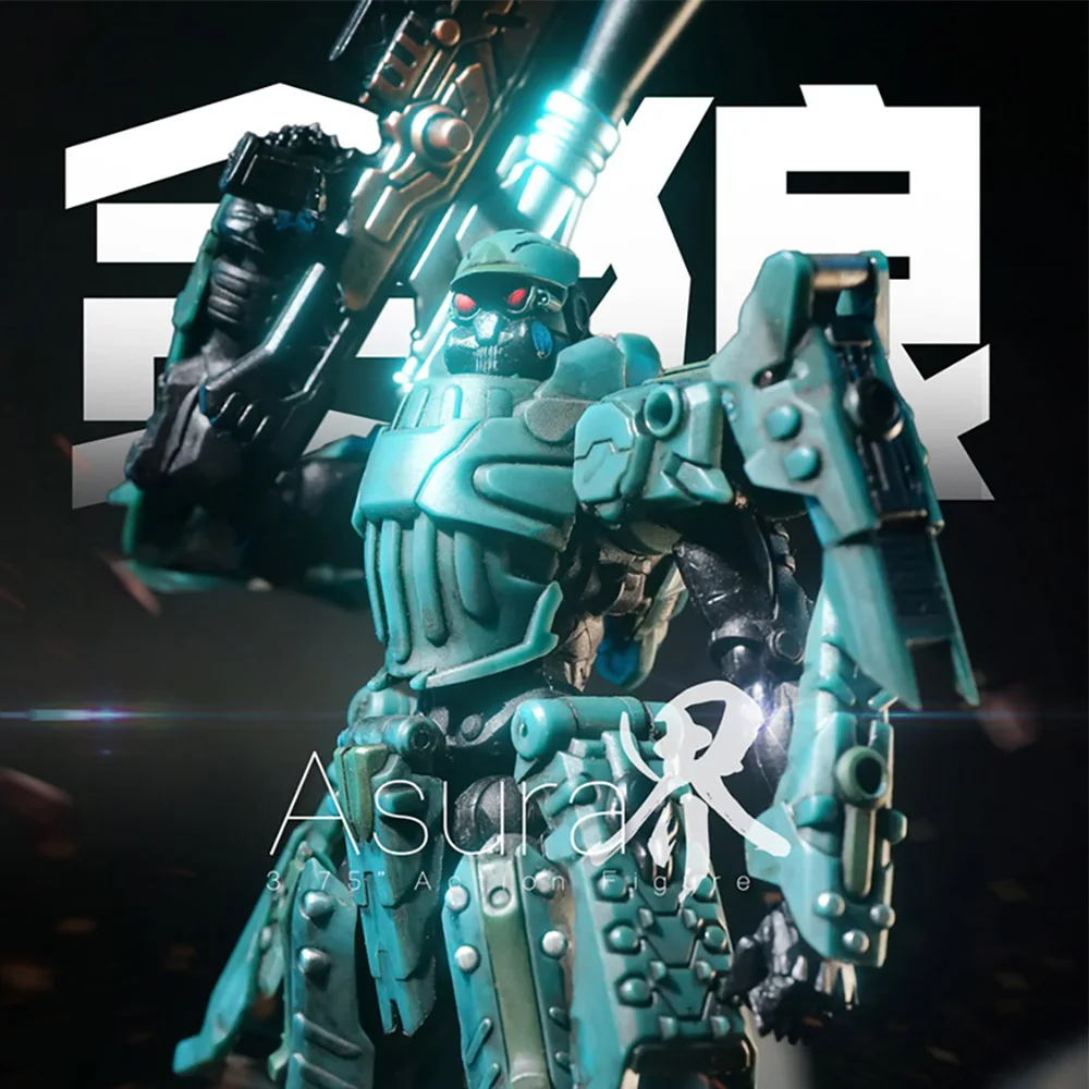 

【In Stock】Toyseasy Asura World Series ASR-04 Wolf Action Figures Plastics 3rd Transformation Toys Collectible Robot For Gift