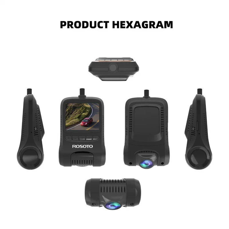 Dashcam Car Accessori Car Dash Cam Navigation Device WiFi HD GPS Trajectory DVR RS501