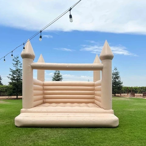 لـ Hochzeit Party Erwachsene Baby PVC Aufblasbare Hüpfburg Pulover Rosa Gelb Tan Blau Grün Aufblasbare Hüpfburg Sprung Hüp #5
