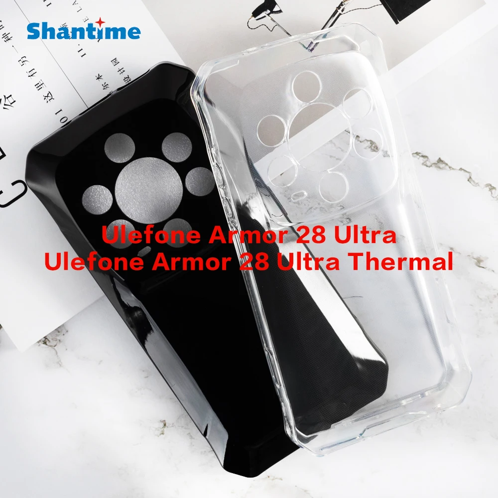 

For Ulefone Armor 28 Ultra Gel Pudding Silicone Phone Protective Back Shell For Ulefone Armor 28 Ultra Thermal TPU Case