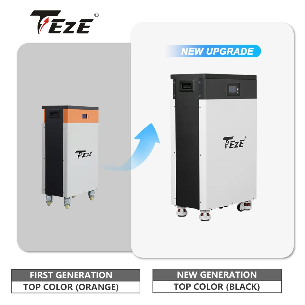 TezePower 48V 51V 280AH 15KWh LifePo4 batería PowerWall almacenamiento en el hogar sistema BMS incorporado celda recargable con equilibrador activo