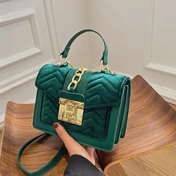 Borsa e borsa in velluto di design di marca di lusso borse a tracolla da donna 2023 nuove borse a tracolla da donna alla moda Tote di alta qualità