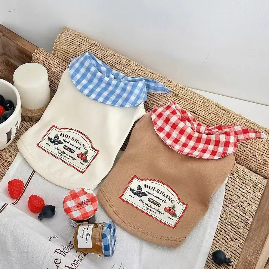 

Spring Maltese Vest Pet Teddy Casual Pullover Sailor Collar Breathable Dog Clothes Puppy Bottom Shirt