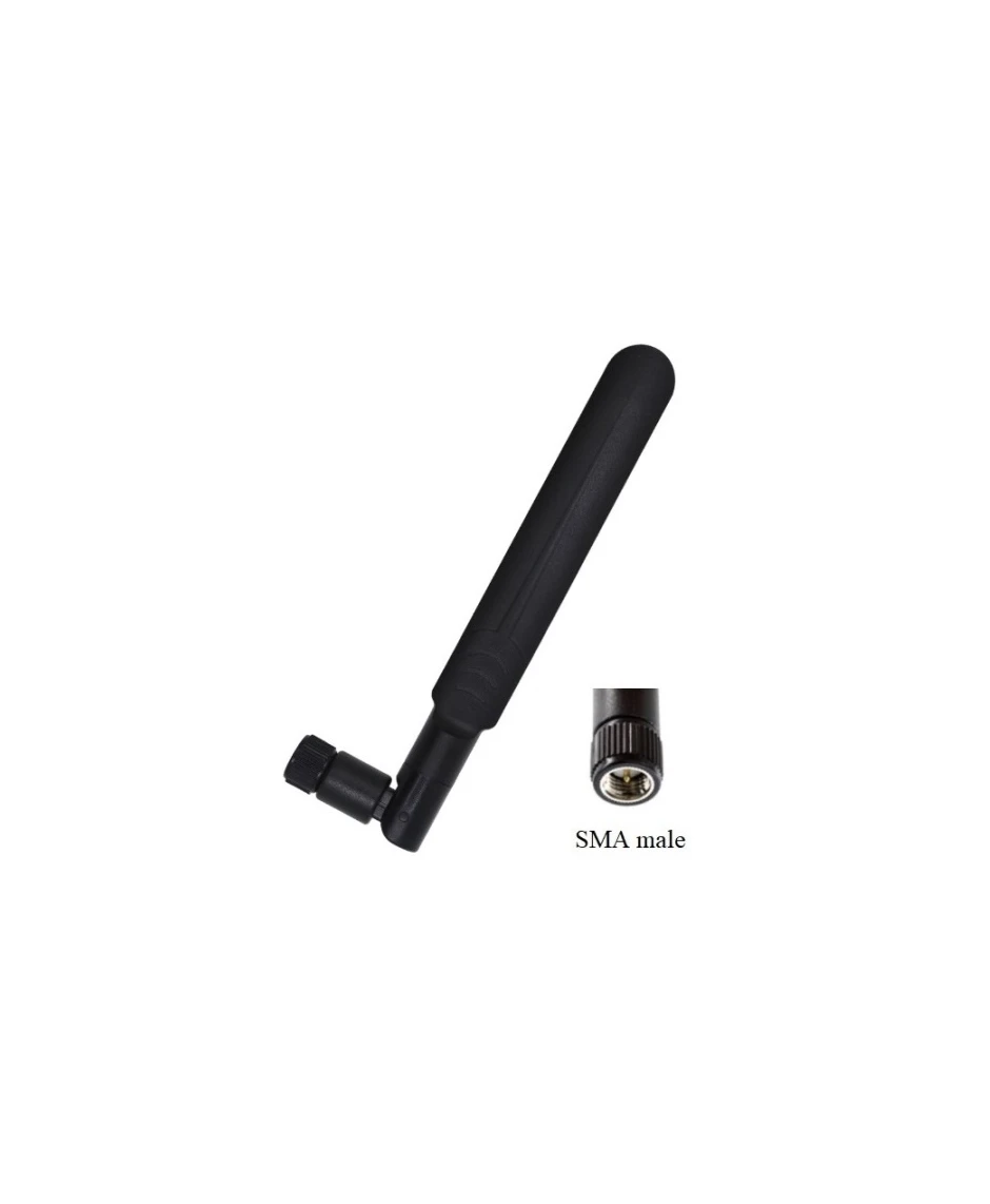 160mm foldable 5dbi high gain lte 4g aerial omni directional SMA flexible gsm 3g 4g lte rubber antenna