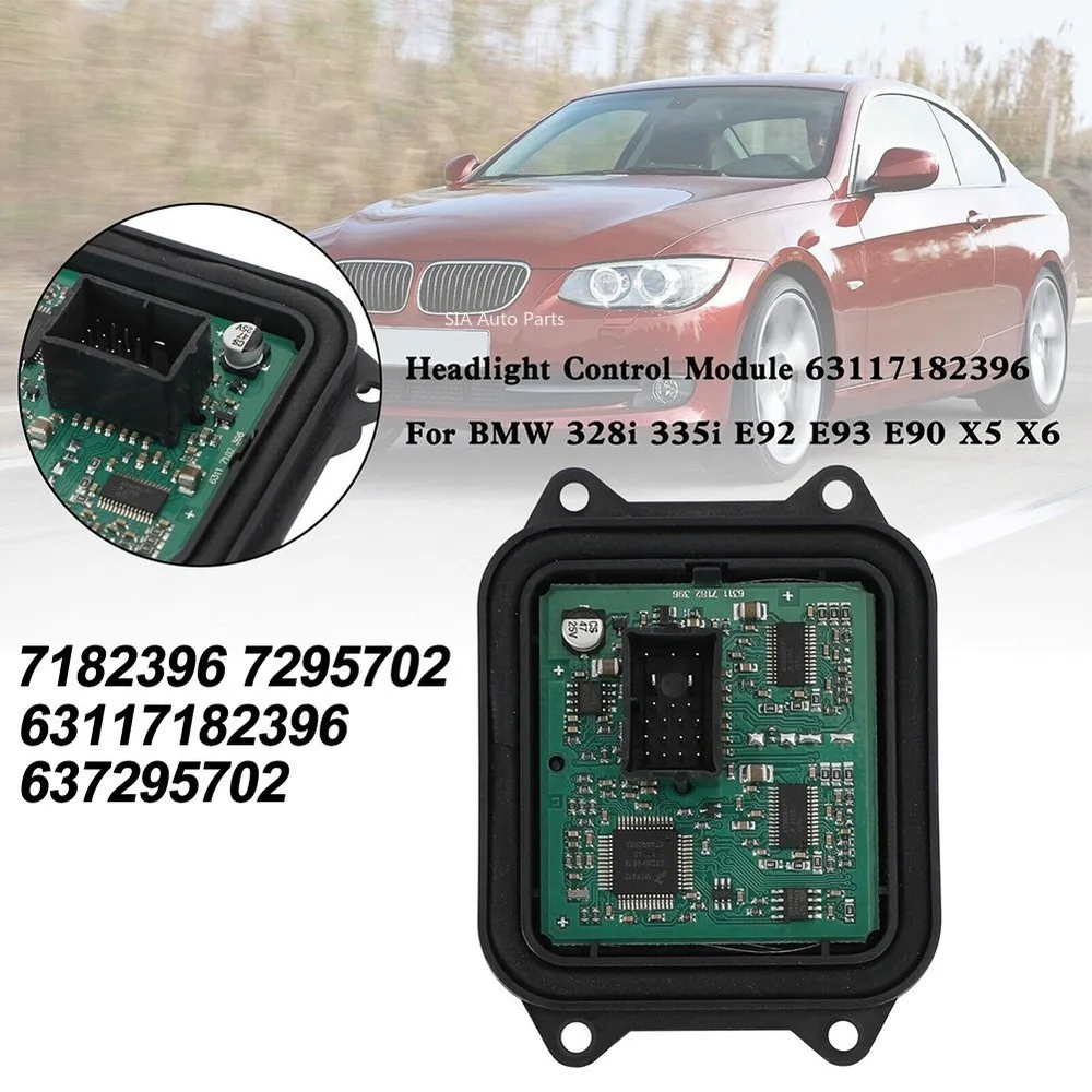 63117182396 For BMW X5 X6 E70 E90 E91 E92 E93 X6 Z4 2007 2008 2009 2010 Adaptive Headlight ALC Control Unit Module Cornering