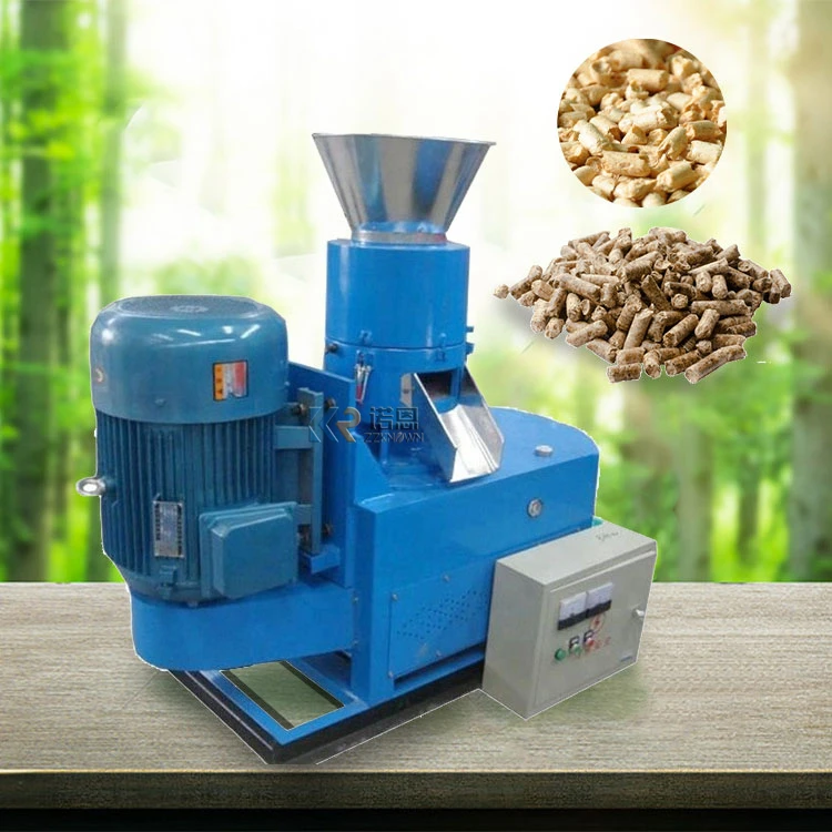 OEM Wood Sawdust Fuel Pellets Mill 100-4000kg/h Biomass Wood Pellet Making Machine With Electric and Diesel Engine