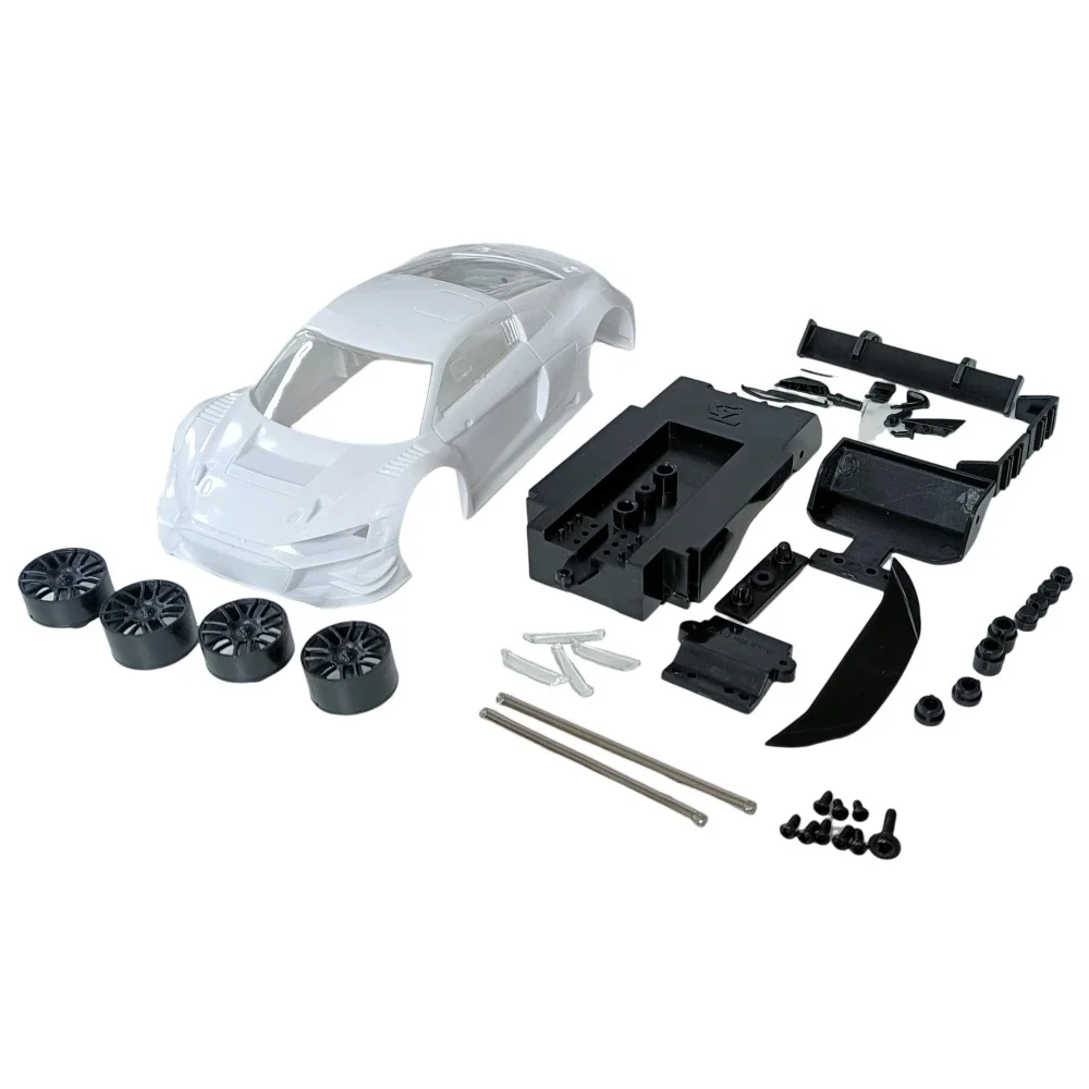 GL Racing GL-R8-EVO Kit bianco Set Base ruota 98mm GL-R8-EVO-K01