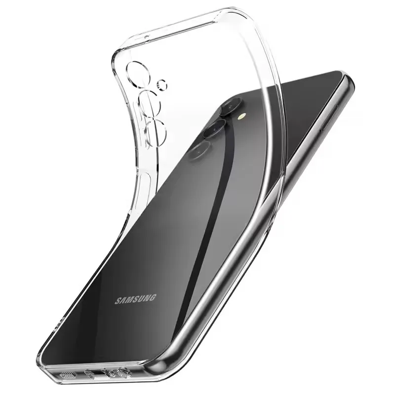 

Soft Silicone Clear Phone Case for Samsung A56 A55 A53 A13 A52 A35 A34 A33 A54 A16 A15 A36 A51 A52S S24 S22 S21 S23 S25 Ultra