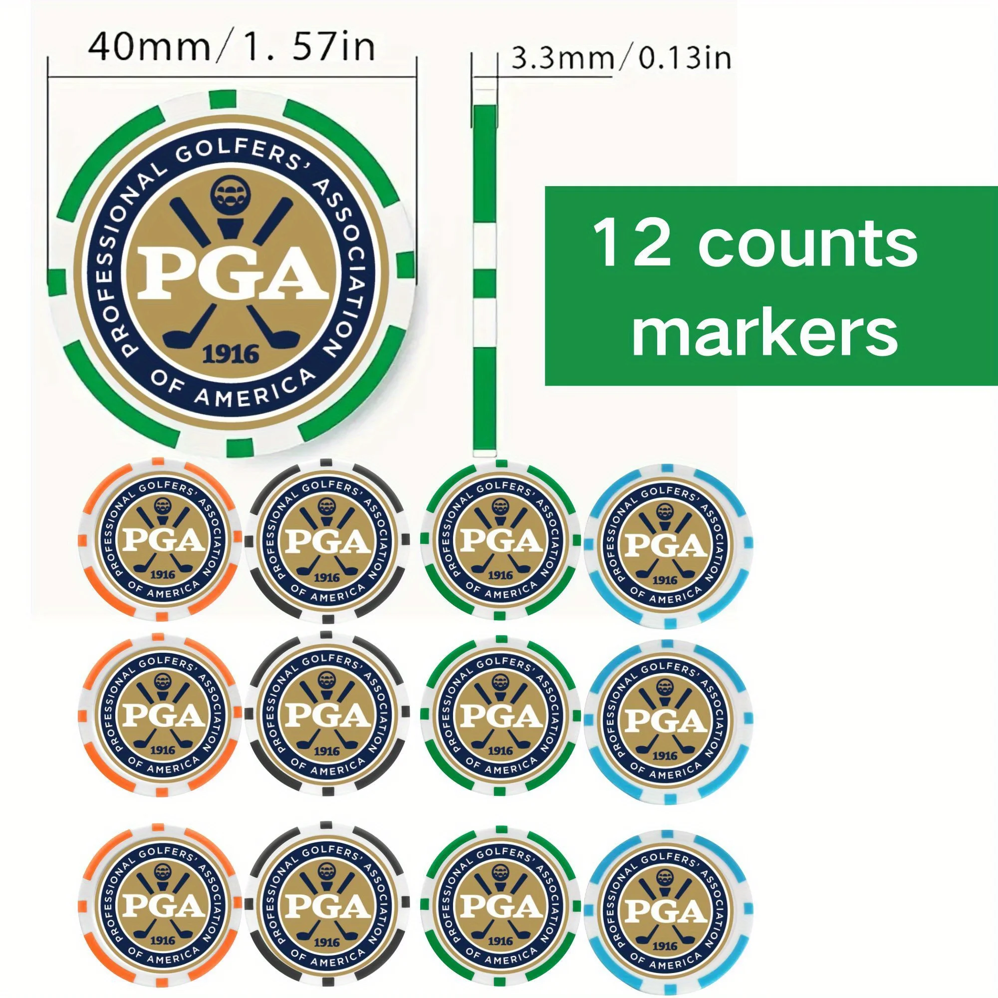 Thumbnail 4 - #3 New Golf Ball Markers Arrivals
