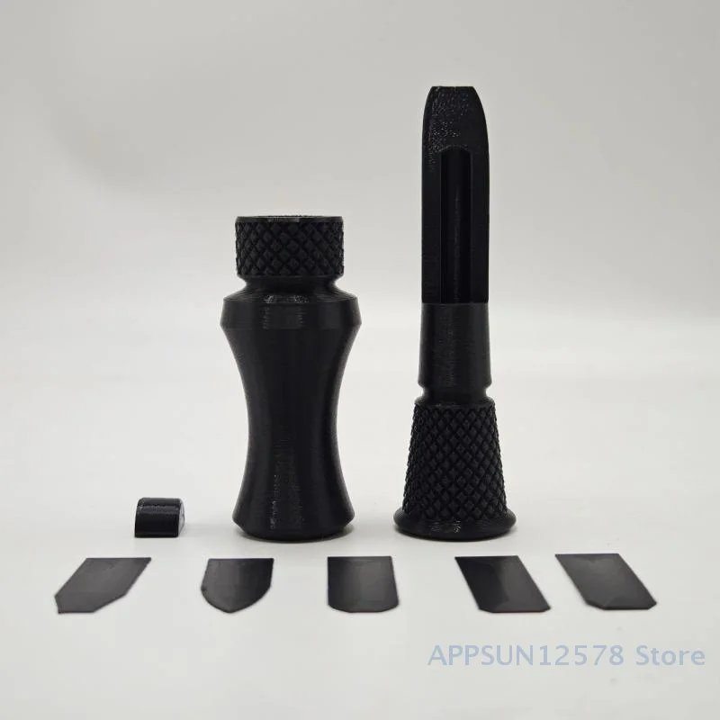 Outdoor Hunting Duck Call Whistle 3D Printed Mallard Pheasant Caller Decoy Ducks Commander Duck Hunting Whistle Bring 5 Sounds