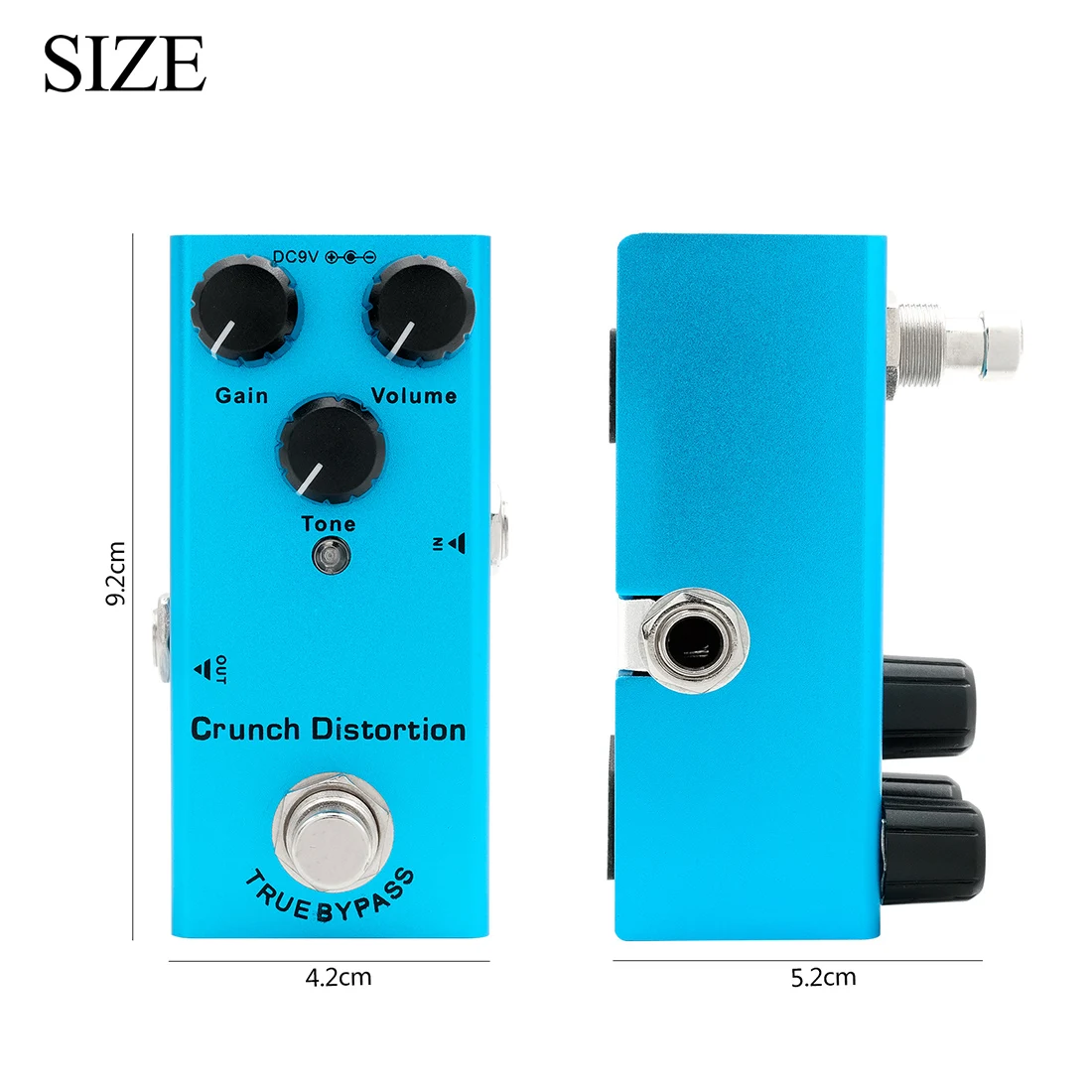 TDCギターエフェクター crunch d IRIN EF-03 Crunch Distortion Electric Guitar Effect Pedal True
