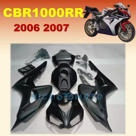 Matte Black Fairing Kit for CBR1000RR 2006 2007 06 07 CBR 1000RR High Quality Injection Body Motorcycle Accessories