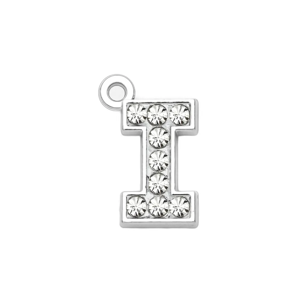 26Pcs 15Mm Magnifying Effect Letter Charms A-Z Alphabet Pendants for DIY Craft Jewelry Making Accessories