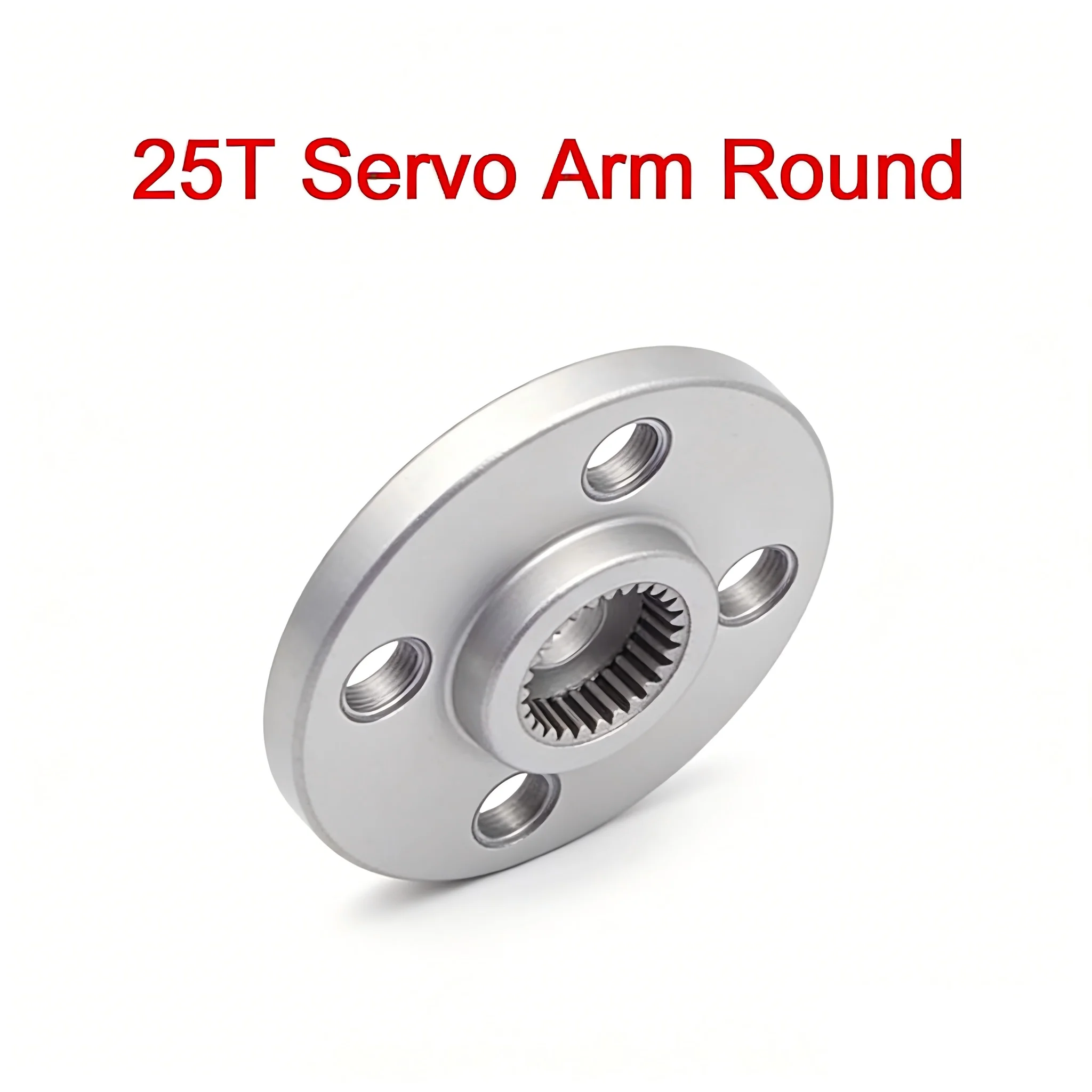 Freeship 10x Aluminum Metal 25T Servo Arm Round Type Disc Metal Horns For DS3218 DS3115 Futaba ACE Robot