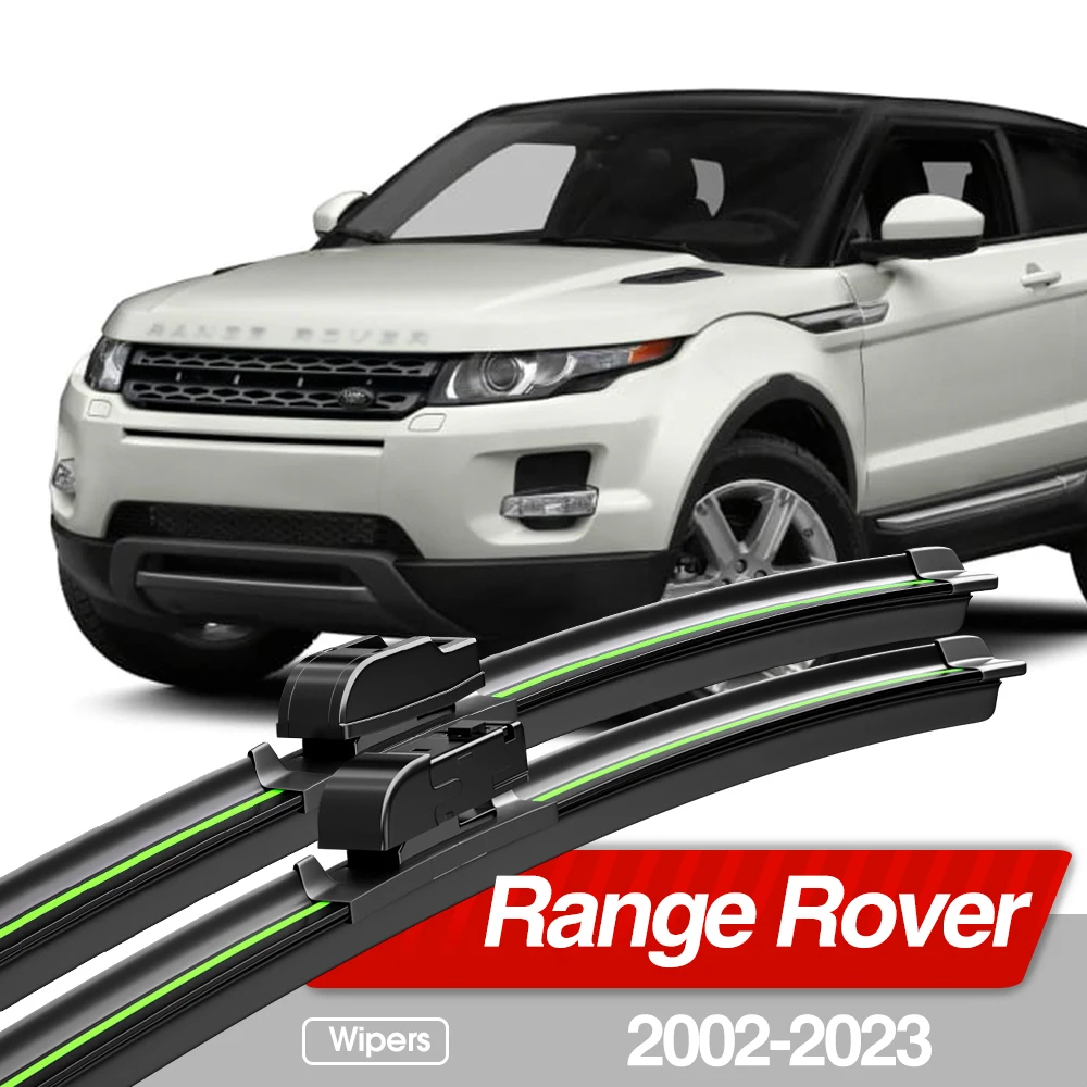 For Land Rover Range Rover 2002-2023 Front Windshield Wiper Blades 2pcs Windscreen Window Accessories 2003 2008 2010 2011 2018