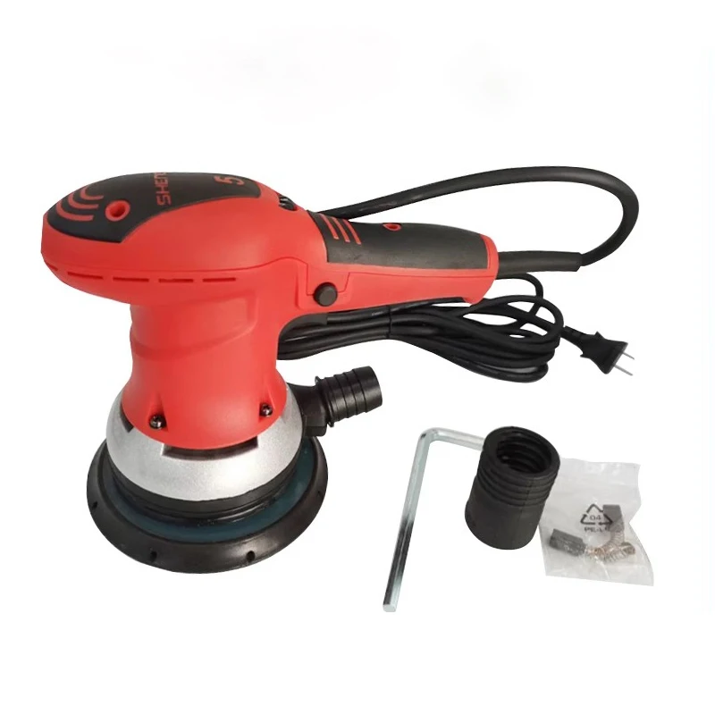 

2024 New Design 6 Inches 350W Brushless Electric Orbital Sander & Polisher Random 5.0mm & 2.5mm 1.4 150mm 50/60HZ