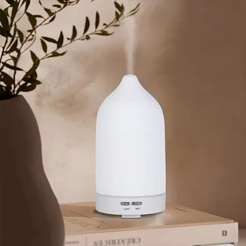 

Newest Ceramic Electric Ultrasonic Aroma Diffuser Essential Oil Humidifier