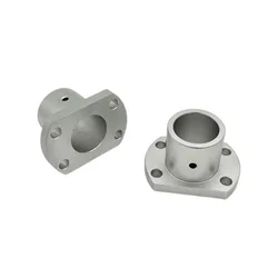1Pcs Guide Shaft Double Trimming Flange Optical Fixing Clamp Spindle Support Sthcb Aluminum Alloy Material