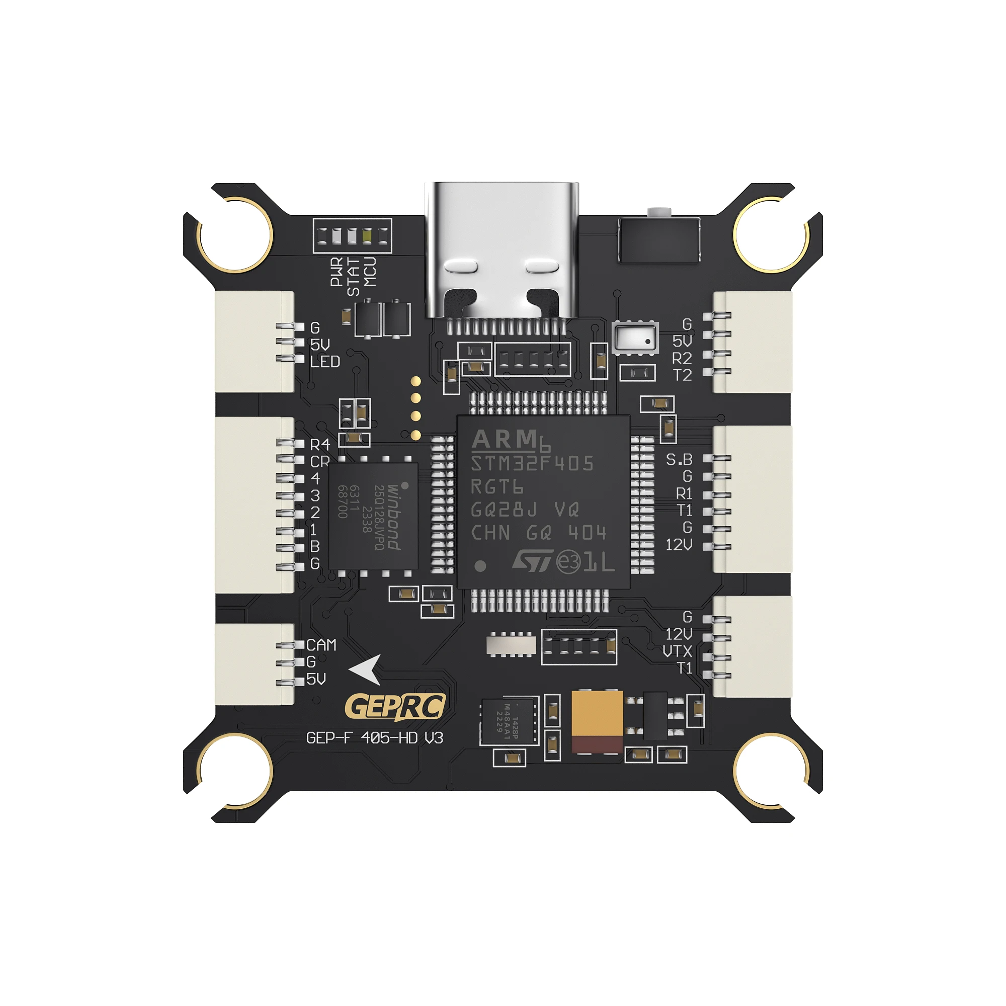 GEPRC TAKER F405 HD V3 Flight Controller Betaflight OSD W/ AT7456E Chip 3-8S Lipo BLS 60A/65A 4IN1 ESC for  FPV Quadcopter Drone