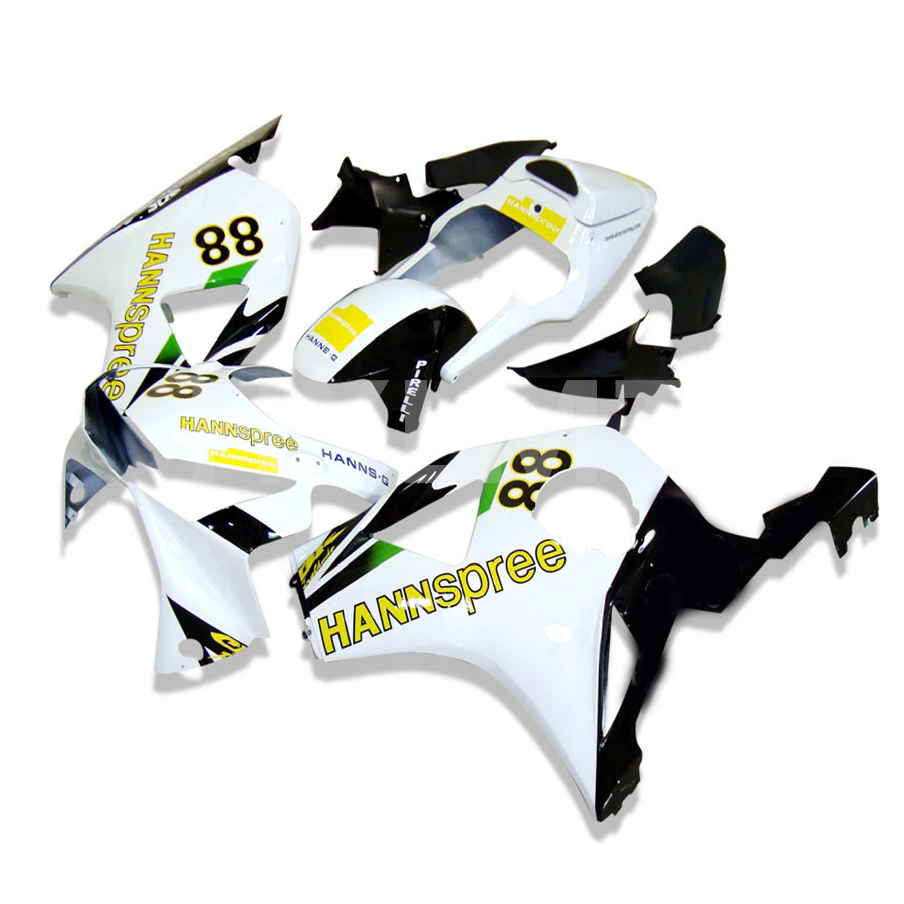 

Motorcycle Injection mold fairing kit fit For CBR 954RR 02 03 CBR954RR CBR954 RR 2002 2003 bodywork Fairings kits set