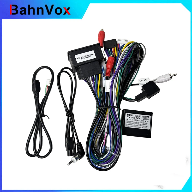

Car 16pin Wiring Harness Adapter Canbus Box Decoder For Buick Envision 2013-2015 Opel Mokka Android Power Cord Cable