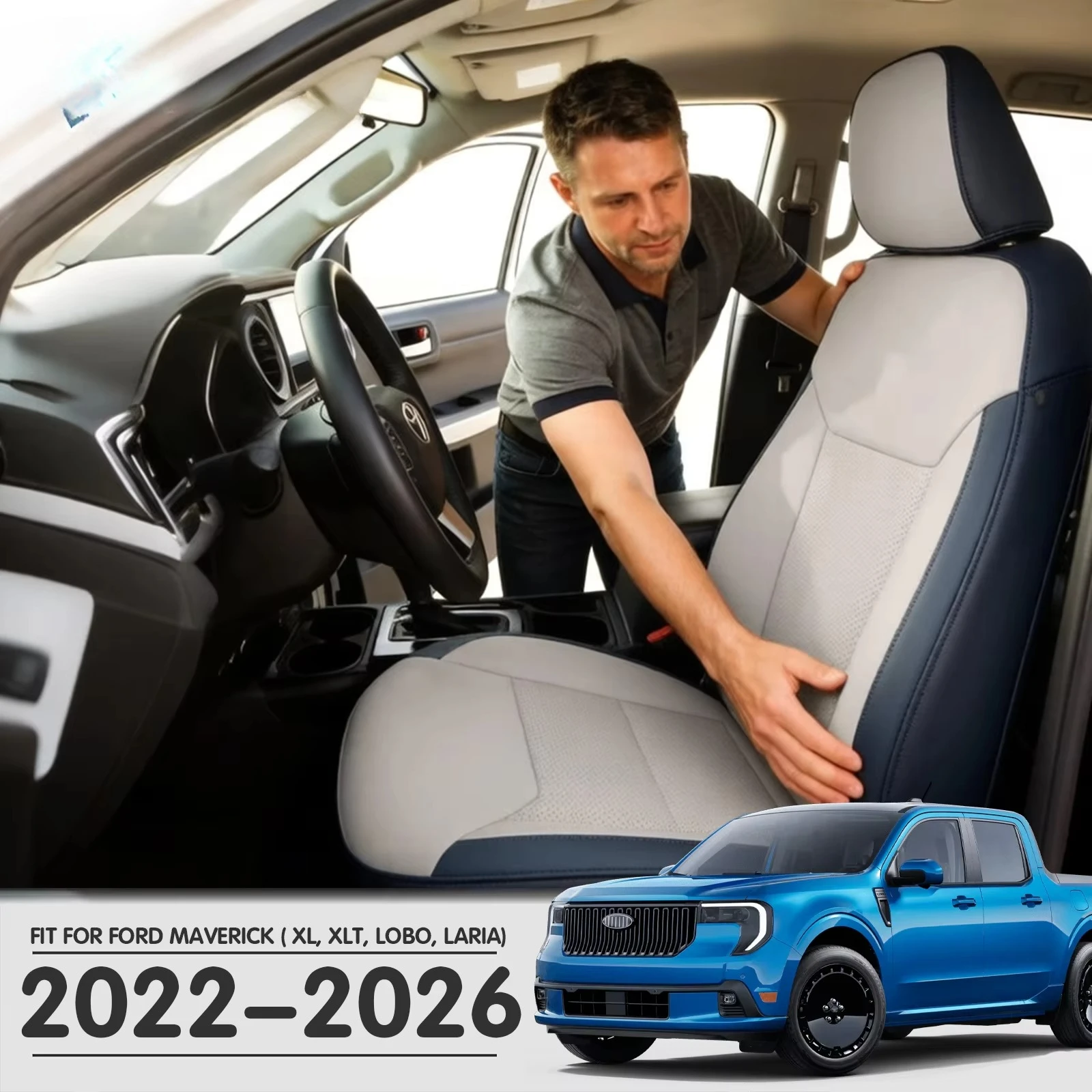 

Pickup Truck Off-Road Luxury Interior Car Seats Leather Seat Covers