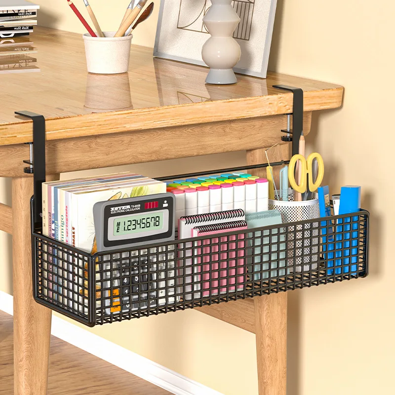 Desk rack, desktop hanging basket hanging workstation finishing with hook