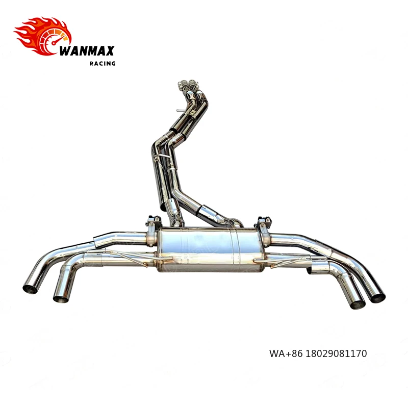 

Stainless Steel Catback Exhaust for SQ5 B9 3.0T, Aggressive Sound, Direct Fit for Model, Fast Shipping