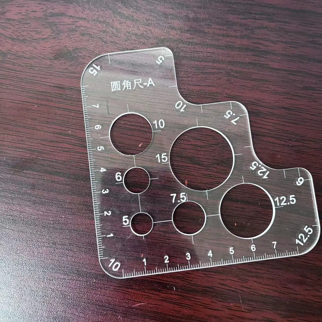 DIY linijki do pikowania okrągły narożnik szablon akrylowy artystyczny zestaw do patchworku krawiecka formy szablon gospodarstwa domowego ręcznie robiony wzór narzędzie