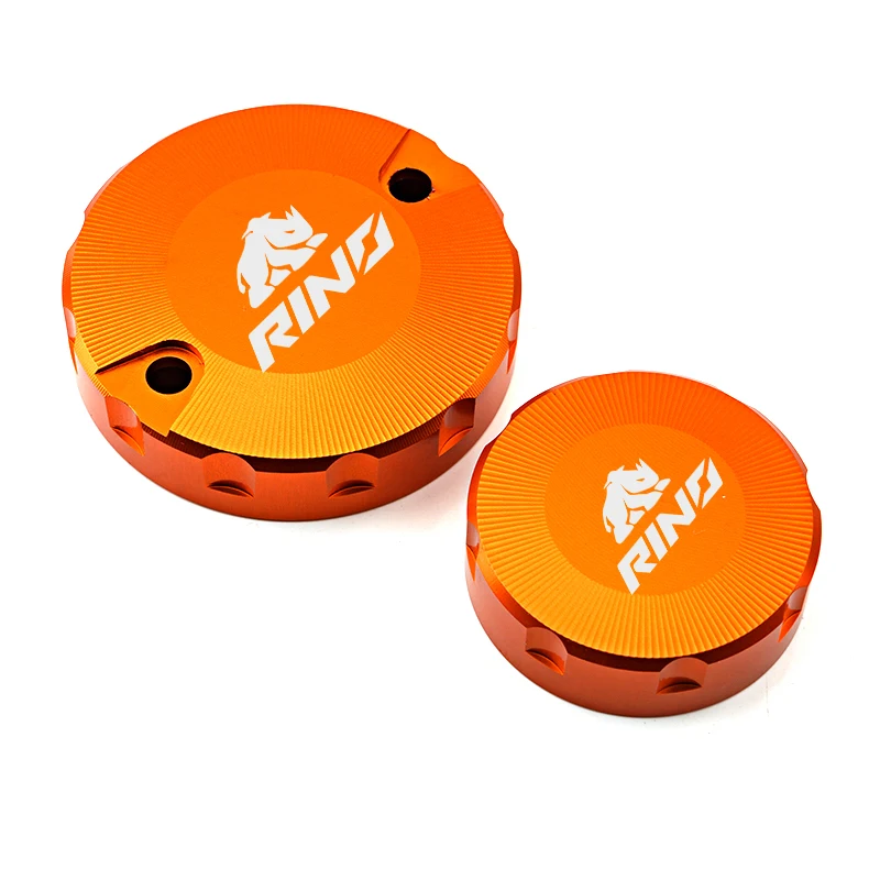 دراجة نارية CNC الجبهة دواسة فرامل الخلفية سائل الفرامل خزان غطاء ل QJMOTOR رينو 900 رينو 900 رينو 900 2025-2026 + الملحقات