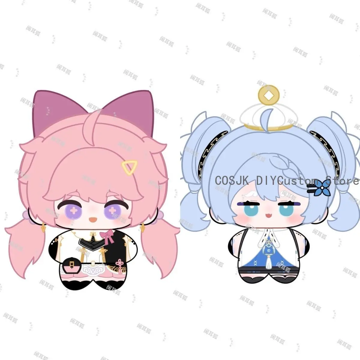 Wuthering Waves WuWa The Shorekeeper Encore Phoebe Youhu Verina Roccia DANJIN Camellya 10 سنتيمتر أفخم قلادة دمية المفاتيح #2