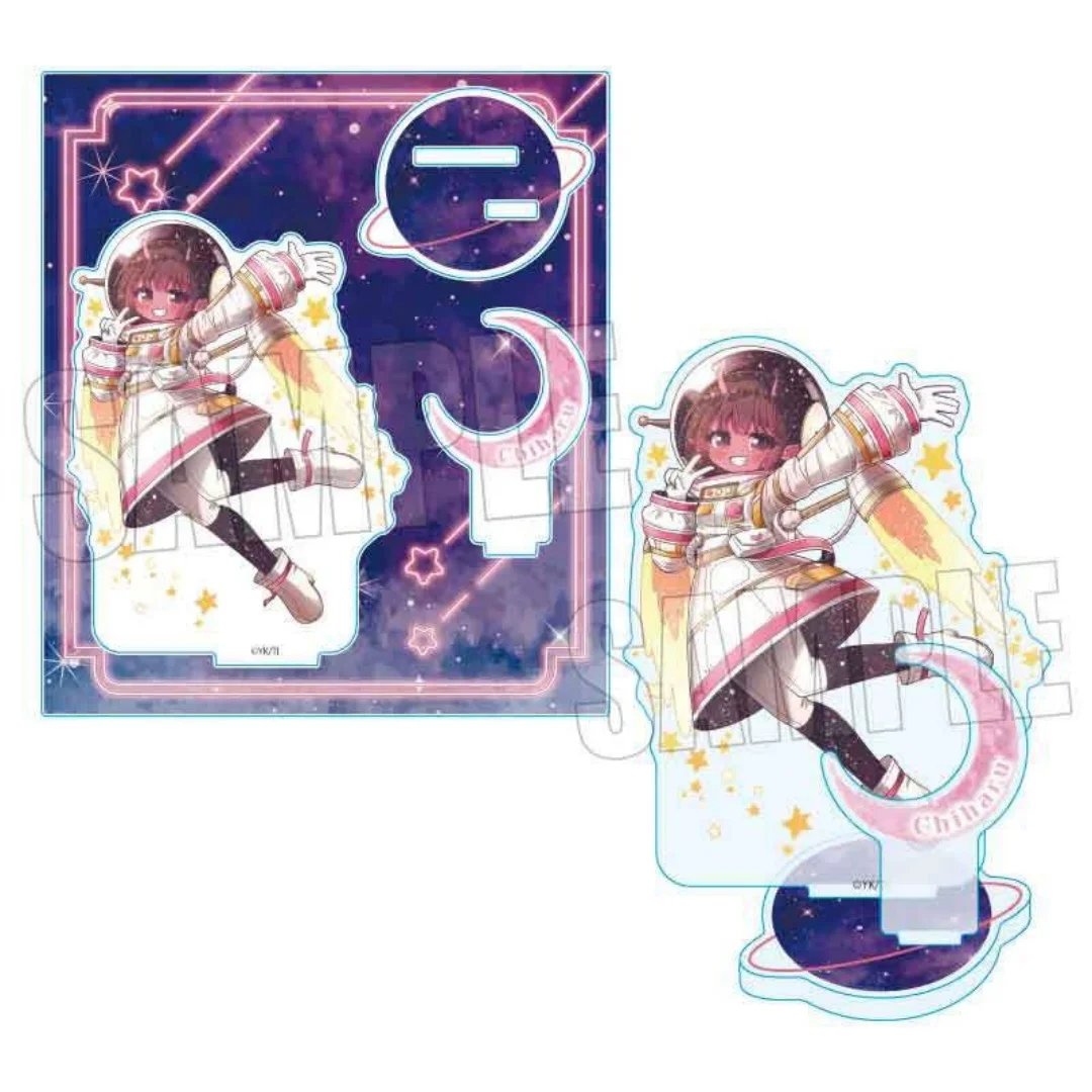 Astra Lost In Space Kanata Zack Chiharu Makina Akane Kurt Max 15cm Anime Acrylic Stand Figure Astronaut Desktop Decor Keychain