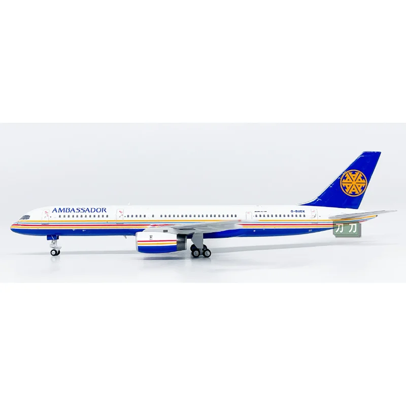 

NG 1/400 Scale Ambassador Aviation B757-200 G-BUDX Alloy Aircraft Model Collection Decoration Item