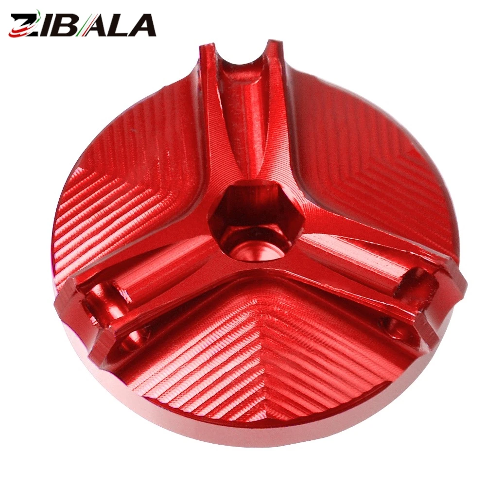 For Suzuki TL1000R TL1000S TL Motorcycle Engine Oil Filter Cup Plug Cover 1000R TL 1000S 1998 - 2001 2002 2003 2004 Accessories
