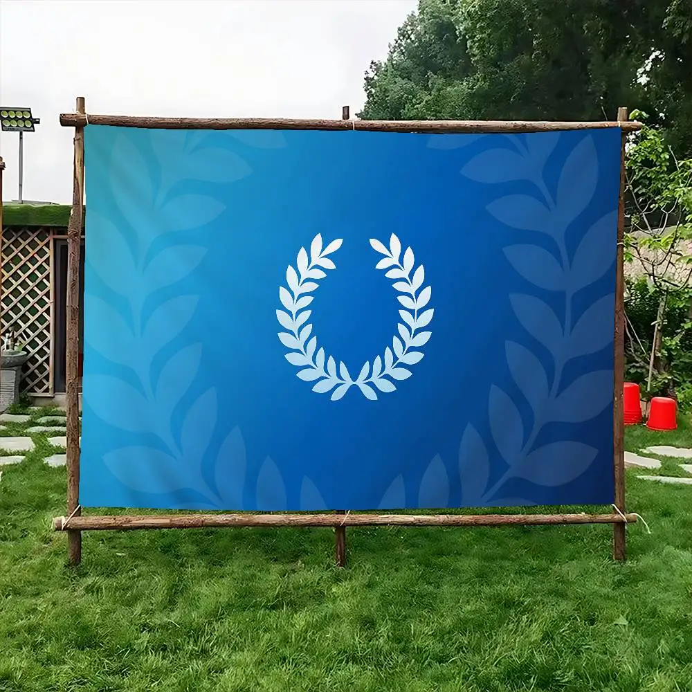 Logotipo de FRED PERRY, bandera de dibujos animados, arte de ciencia ficción, decoración del hogar, decoración de la habitación, decoración de la pared, pancarta decorativa para el hogar