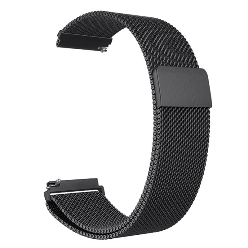 18mm 22mm 20mm Uhrenarmband für Samsung Galaxy Watch 7/6/5/4/3 S3 Active2 Huawei Watch GT 7 Pro GT6 GT5 GT4 3 Edelstahlarmband