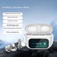 G08 Wireless Earphone Bluetooth Earbuds Bone Conduction Headset Support AI Translation Headphones Cable LED Display